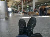 My shoes at CorkTerminal