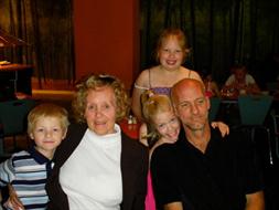 Jake, Lucy, Madison, Rick and at the back Jordan