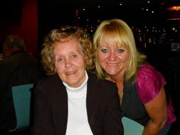 Lucy and daughter Sandra