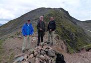 Groepsfoto op de ridge