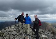De top van de Bidian Nam Bian (1150 meter)