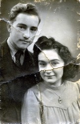 Oudejaarsavond 1948 HMDJ(Henk) Kalkhoven & JCC(Jeanne) Beeloo