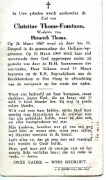 tekst bidprent ChristineThoms-Frantzen