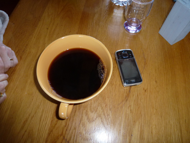 Sloot koffie voor Chantal