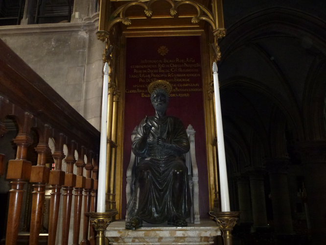 Heilige Petrus met de sleutels van de Hemelpoort