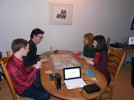 Dennis, Allard, Jennifer en Marielle