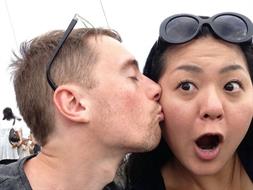 Stolen kiss...