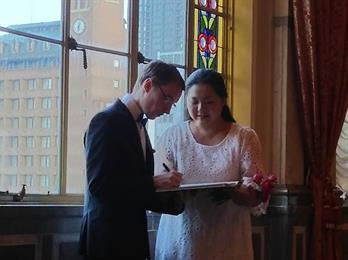 Signing of the Golden Book of Well Wishes