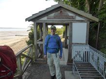 At the start : Bowness On Solway